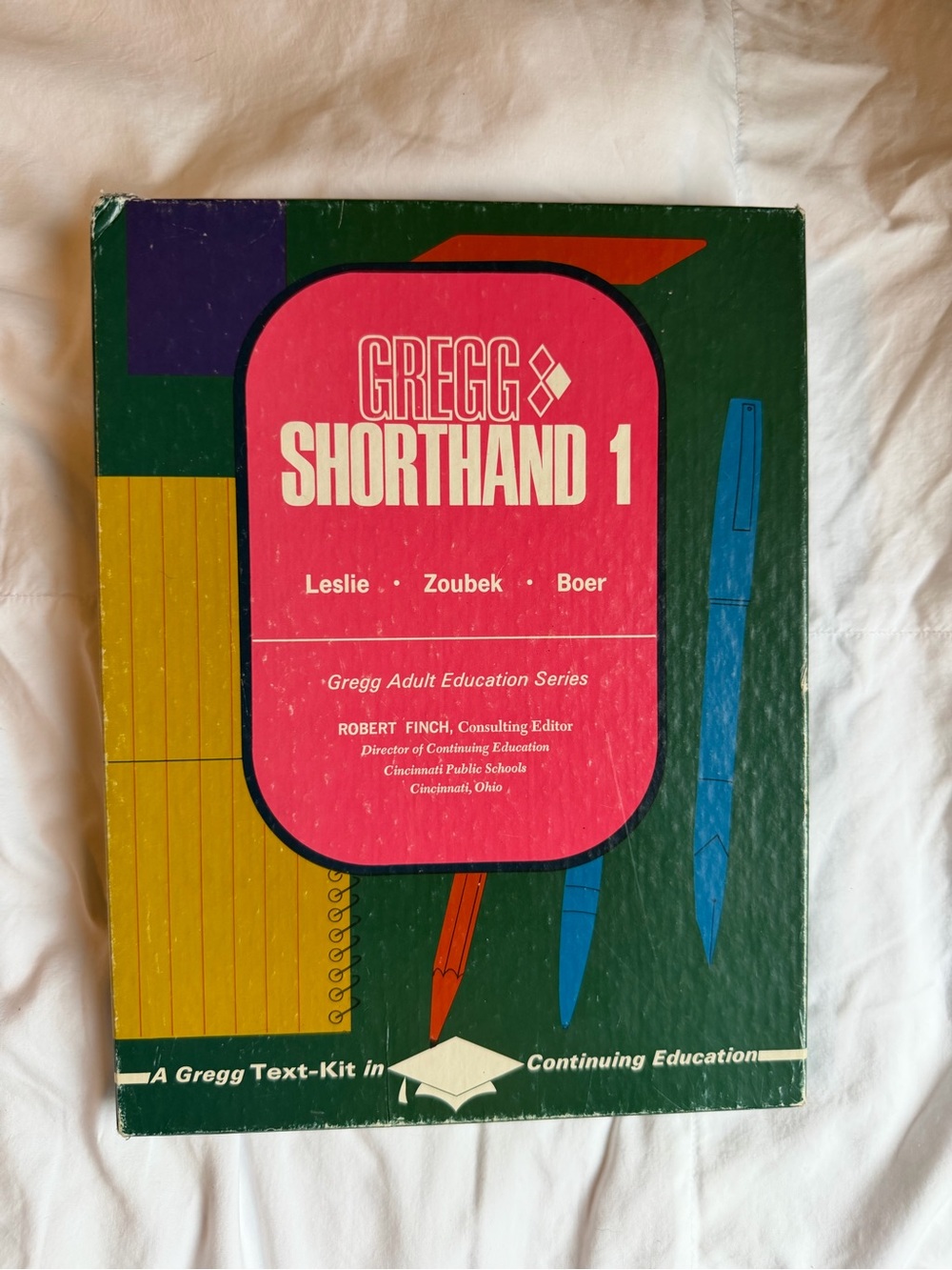 Shorthand 1 Textbook - Pink & Green Cover